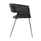 Armen Living Bronte Wood and Metal Contemporary Dining Room Chairs, PK2 LCBRSIBLGR - alternate 3